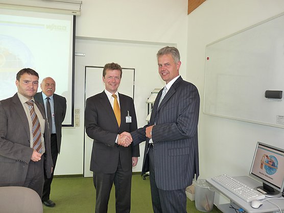 Uwe Barth bei WAGO (Foto: Karl-Heinz Herrmann)