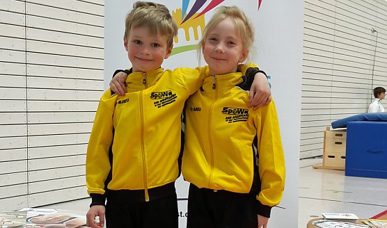 Beim Turnen erfolgreich (Foto: Sv Gl&uuml;ckauf Sondershausen)