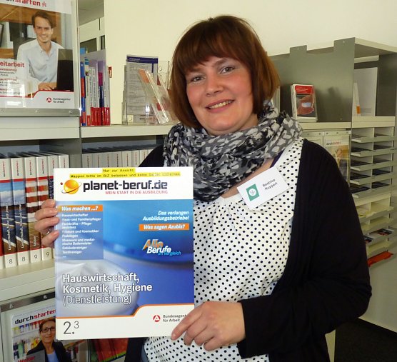 Beatrice Ruppert, Hauswirtschafterin - "Mit Vorurteilen aufr&auml;umen" (Foto: Agentur f&uuml;r Arbeit)