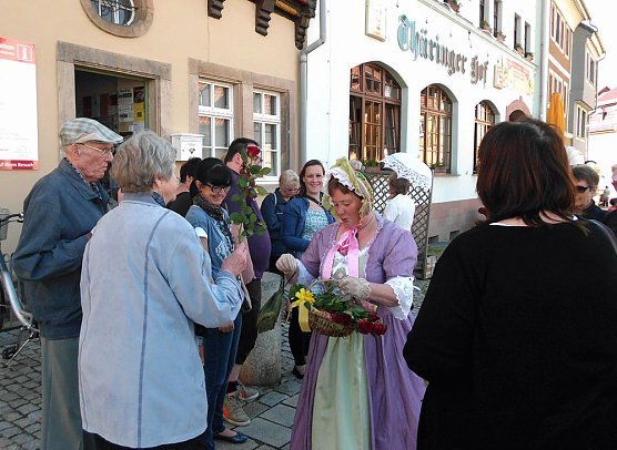 Besondere Stadtf&uuml;hrung am Muttertag (Foto: Stadt Bad Frankenhausen)
