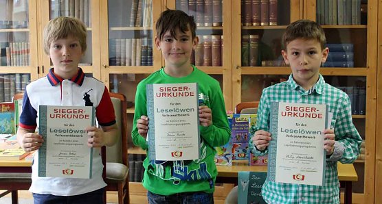 Lesel&ouml;wen der Grundschulen (Foto: Karl-Heinz Herrmann)