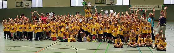 Alle sind "Fit f&uuml;r die Schule" (Foto: Karl-Heinz Herrmann)