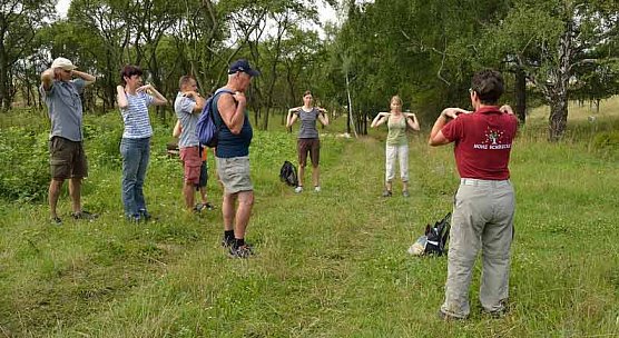 Naturf&uuml;hrung der besonderen Art (Foto: Thomas Stephan)