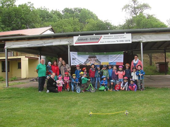 Verkehrssicherheitstag der Kita Kyffh&auml;userzwerge (Foto: Karl-Heinz Herrmann)