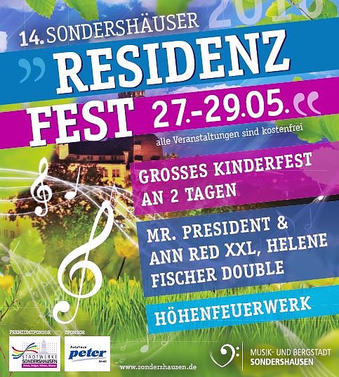 Residenzfest eröffnet (Foto: Stadt Sondershausen) Residenzfest eröffnet (Foto: Stadt Sondershausen)