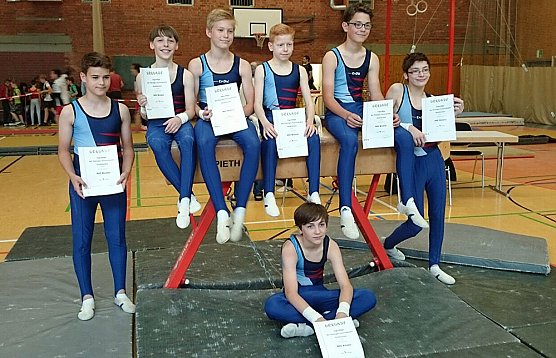 Finale Jugendliga - M&auml;nner im Turnen (Foto: Sv Gl&uuml;ckauf Sondershausen)