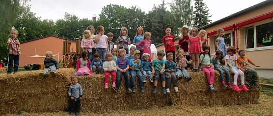 Piep, Piep, Piep, alle Kinder haben sich lieb... (Foto: Kita Flohkiste)