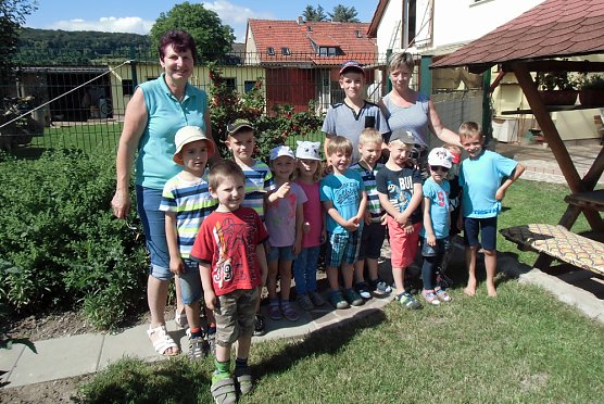 Bauernhoftiere hautnah (Foto: Kindervilla Bad Frankenhausen)