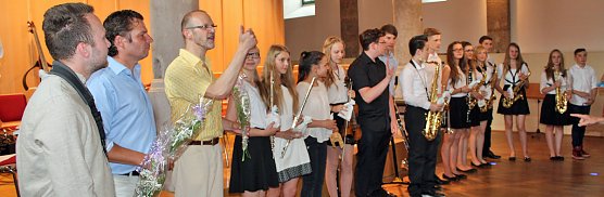 Erfolgreiches Werkstattkonzert (Foto: Karl-Heinz Herrmann) Erfolgreiches Werkstattkonzert (Foto: Karl-Heinz Herrmann)