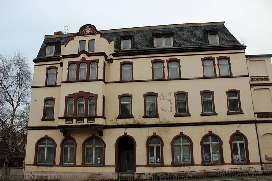 Abriss des alten Finanzamtes in Sondershausen (Foto: Karl-Heinz Herrmann)