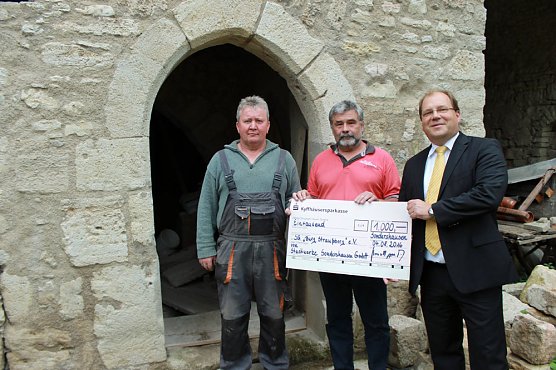 Mittel für Turmbedachung (Foto: Stadtwerke Sondershausen) Mittel für Turmbedachung (Foto: Stadtwerke Sondershausen)