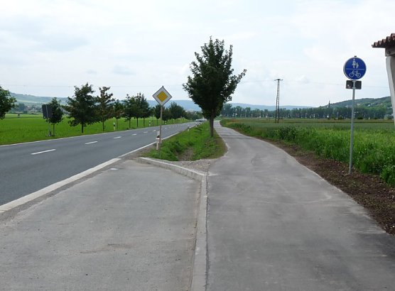Radweg nach Esperstedt (Foto: Karl-Heinz Herrmann)