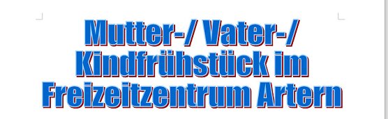 Es wird gefrühstückt (Foto: Freizeizentrum Artern) Es wird gefrühstückt (Foto: Freizeizentrum Artern)