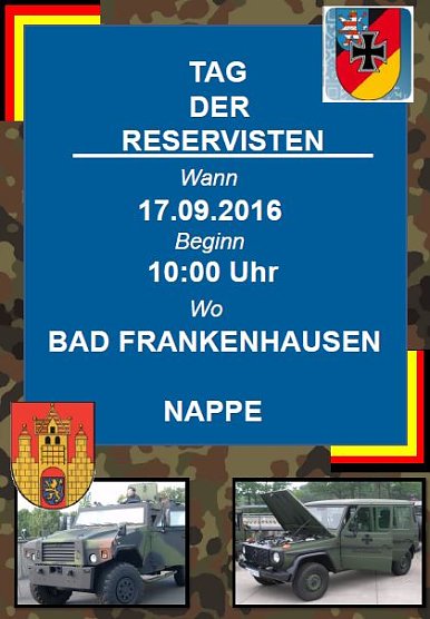 Tag der Reservisten in Frankenhausen (Foto: Privat)