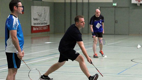 Badminton in Sondershausen (Foto: Karl-Heinz Herrmann)