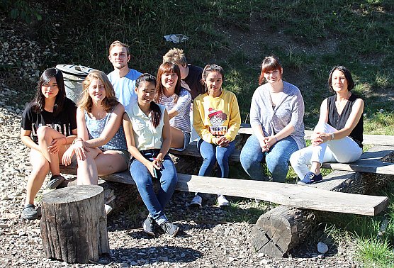 Internationales Workcamp auf der Feuerkuppe (Foto: Karl-Heinz Herrmann)