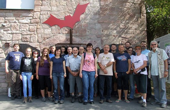 Fledermausforscher zum Fachseminar im Kyffh&auml;userkreis (Foto: Wolfgang Sauerbier)