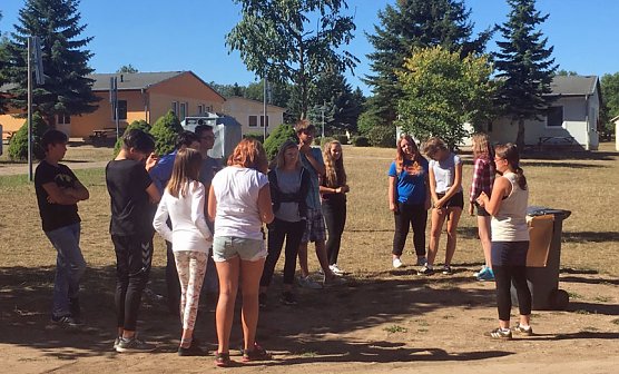 Zukunftswerkstatt auf dem Strau&szlig;berg (Foto: Kristin Kretzschmar & Angelina Hammer)