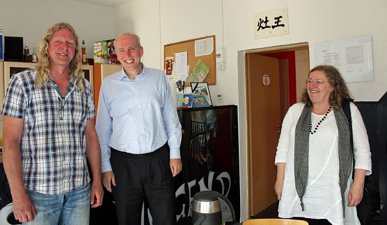 EU-Politiker beim Stadtjugendring Sondershausen (Foto: Karl-Heinz Herrmann)