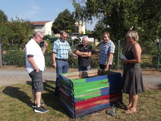 AG Projekte weilte bei den Gartenfreunden im Kyffh&auml;userkreis (Foto: Thomas Leipold)