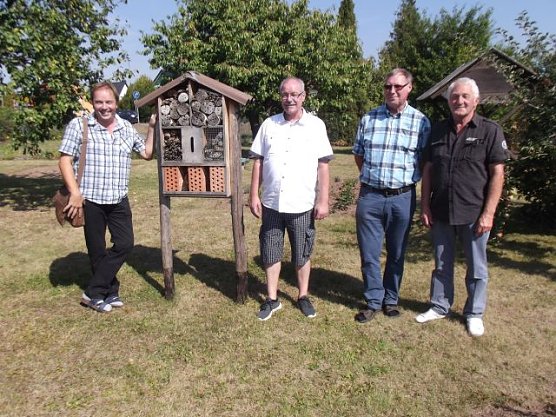 AG Projekte weilte bei den Gartenfreunden im Kyffh&auml;userkreis (Foto: Thomas Leipold)