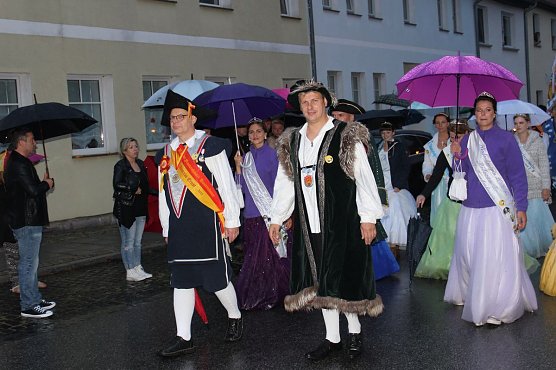 Bauernheer wurde wieder nass gemacht (Foto: Karl-Heinz Herrmann)