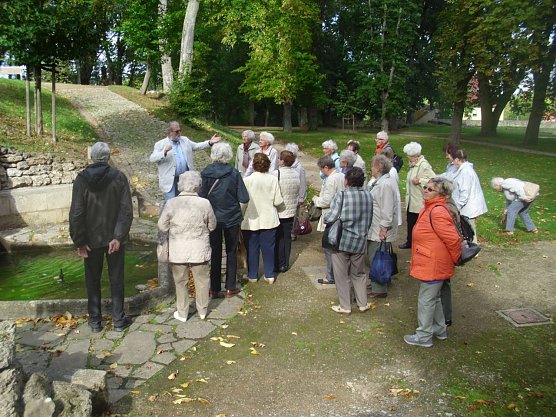 WB 4 besuchte Barocken Schlosspark in Ebeleben (Foto: Thomas Leipold)