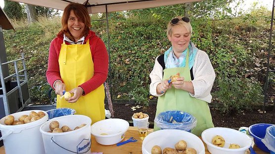 Kartoffelmarkt 2016 in Rockensu&szlig;ra (Foto: Esther Richter)