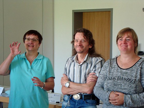 Drei Th&uuml;ringer beim VdK Juniorenseminar in Hessen (Foto: Ina R&ouml;mer)