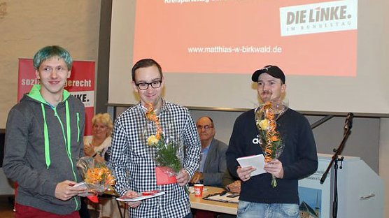 Statt Altersarmut � Rente rauf! (Foto: Karl-Heinz Herrmann)