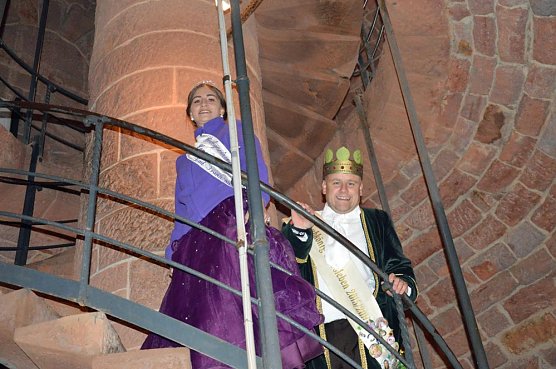 Turmtreppenlauf im Kyffhäuserdenkmal (Foto: Sebastian Hey) Turmtreppenlauf im Kyffhäuserdenkmal (Foto: Sebastian Hey)
