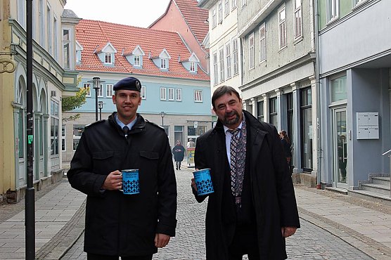 Wieder zur Sammlung unterwegs (Foto: Karl-Heinz Herrmann)