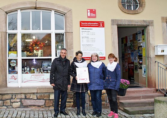 I-Marke in Bad Frankenhausen bestätigt (Foto: Stadtmarketing Bad Frankenhausen) I-Marke in Bad Frankenhausen bestätigt (Foto: Stadtmarketing Bad Frankenhausen)