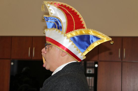 Im Handstreich Bürgermeistersitz erobert (Foto: Karl-Heinz Herrmann) Im Handstreich Bürgermeistersitz erobert (Foto: Karl-Heinz Herrmann)