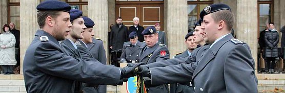 &Ouml;ffentliche Vereidigung in Sondershausen (Foto: Karl-Heinz Herrmann)