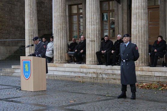 &Ouml;ffentliche Vereidigung in Sondershausen (Foto: Karl-Heinz Herrmann)
