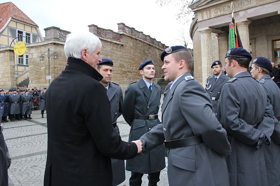 &Ouml;ffentliche Vereidigung in Sondershausen (Foto: Karl-Heinz Herrmann)