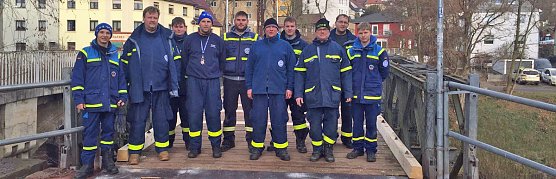 THW Sondershausen repariert Br&uuml;cke (Foto: THW Sondershausen)