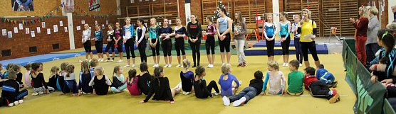 Landesmeister stellten sich vor (Foto: Karl-Heinz Herrmann)