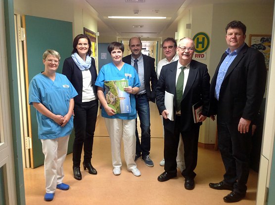 Weihnachtsbesuche der Landr&auml;tin im Kyffh&auml;userkreis (Foto: Landratsamt Kyffh&auml;userkreis)