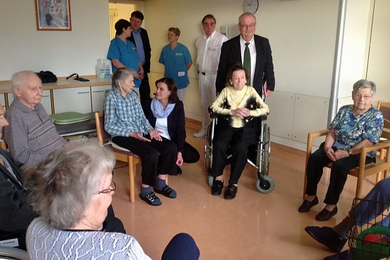 Weihnachtsbesuche der Landr&auml;tin im Kyffh&auml;userkreis (Foto: Landratsamt Kyffh&auml;userkreis)