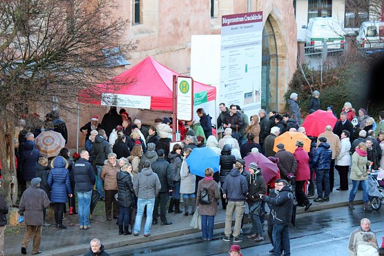 Weihnachtliche Posaunenkl&auml;nge an Heiligabend (Foto: Karl-Heinz Herrmann)