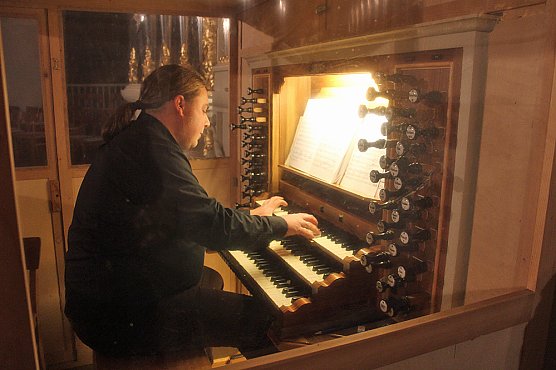 Kreiskantor freiwillig in der Zelle (Foto: Karl-Heinz Herrmann)