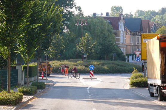 Verkehrsfreigabe Elisabethplatz (Foto: Stadt Sondershausen)