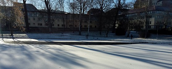 Kein Eislaufen in Sondershausen (Foto: Karl-Heinz Herrmann)