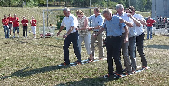 Duell Gro&szlig;e Koalition gegen Sportler (Foto: Karl-Heinz Herrmann)