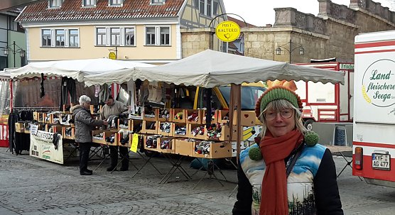 Positives vom Markt Sondershausen (Foto: Karl-Heinz Herrmann) Positives vom Markt Sondershausen (Foto: Karl-Heinz Herrmann)