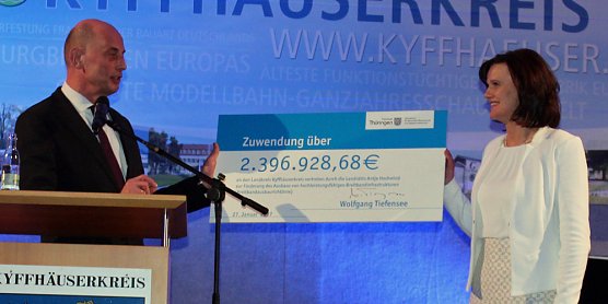 Mit Millionen im Gepäck (Foto: Karl-Heinz Herrmann) Mit Millionen im Gepäck (Foto: Karl-Heinz Herrmann)