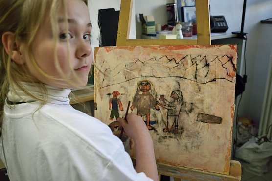 Neustart des Panorama-Kinderzeichenkurses (Foto: Fred B&ouml;hme)