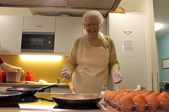 Seit langem mal wieder ein Spiegelei (Foto: Alice Mattauch) Seit langem mal wieder ein Spiegelei (Foto: Alice Mattauch)